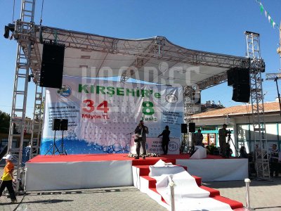 Kırşehir DSİ. Sulama Tesisi Temel Atma Töreni